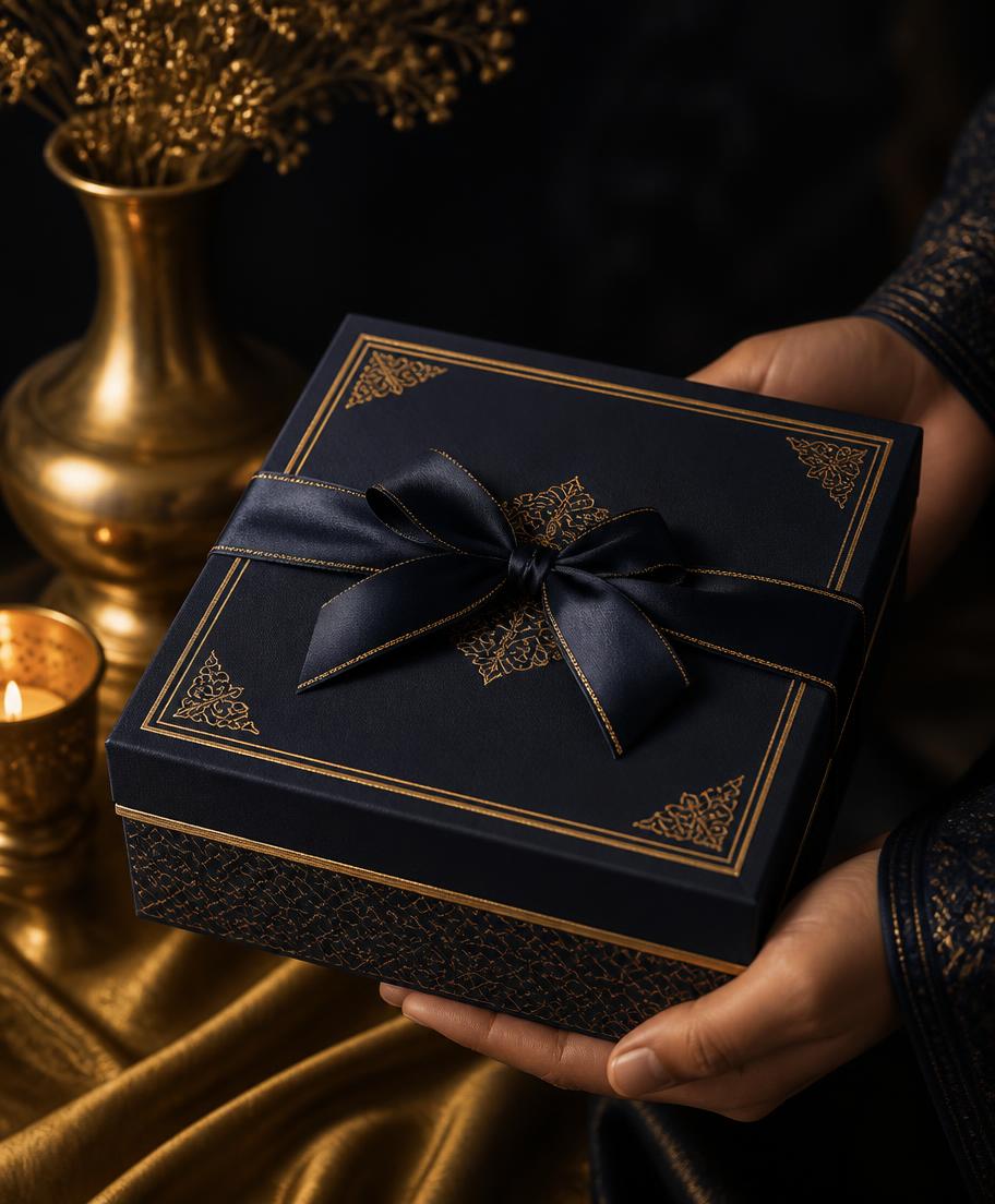 Gift box Selera Dewa disiapkan sebagai hadiah